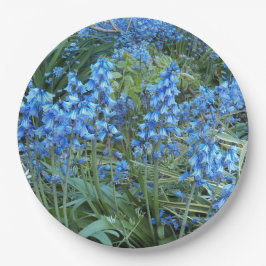 Prato De Papel Floral do Jardim Bluebell