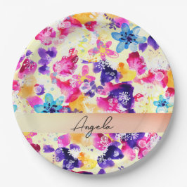 Prato De Papel Flores do Prado das Florestas