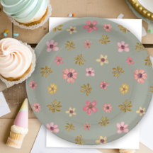 Flores Simples E Doces Festa de aniversário Bonito