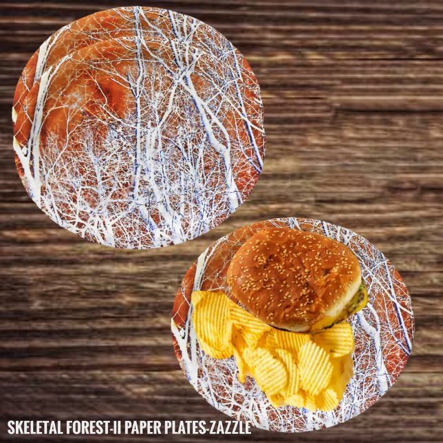 Prato De Papel Floresta Esqueletal II (Criador carregado)