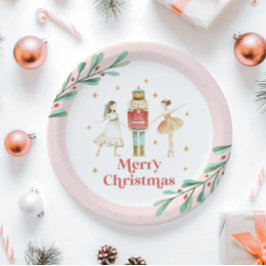 Prato De Papel Folha de Balé de inverno de borracha