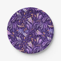 Folhagem roxa de Boho