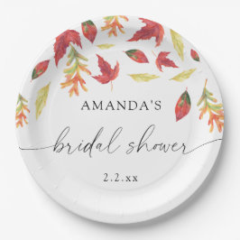 Prato De Papel Folhas chás de panela