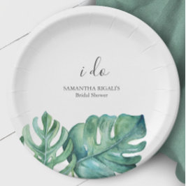 Prato De Papel Folhas de Palma de Placas de Chá de panela Descart