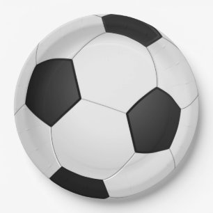 Prato De Papel Folhas de Papel de Bola de Futebol