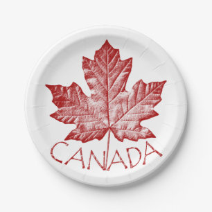 Prato De Papel Folhas de papel Folha de Papel Folha do Canadá Map