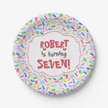 Fontes feitas sob encomenda do aniversário de