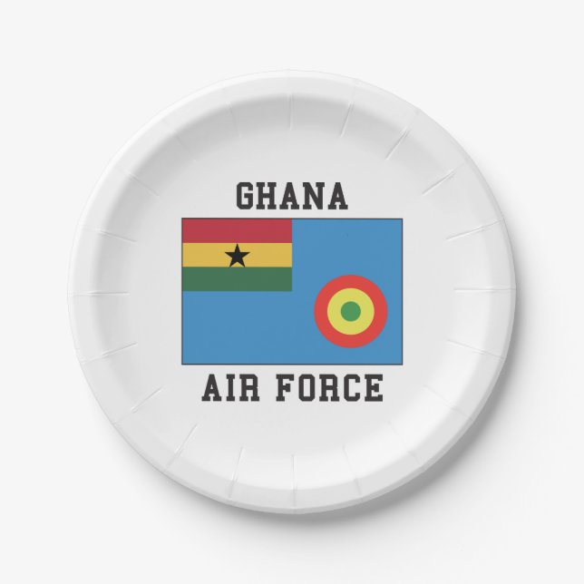 Prato De Papel Força aérea de Ghana (Frente)