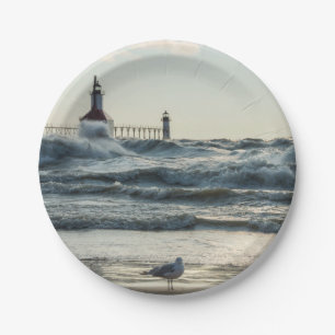 Prato De Papel Força por trás da beleza