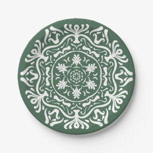 Prato De Papel Forest Mandala