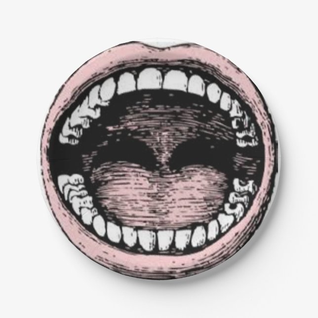 Prato De Papel Formatação na Dental School (Frente)