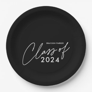 Prato De Papel Formatura da Turma de 2024 Script