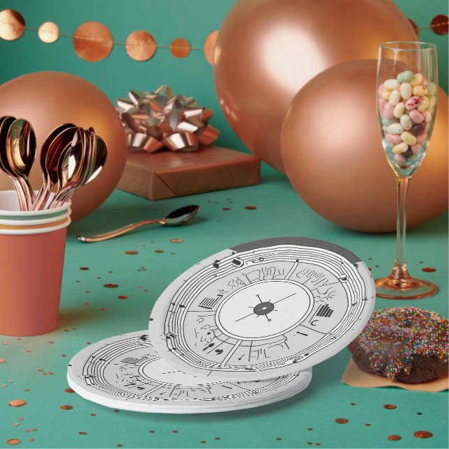 Prato De Papel Fornecimentos de terceiros > Tableware > Placas de (Múltiplo)