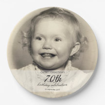 Foto Minimalista de 70º Aniversário