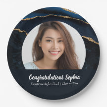 Foto Personalizada de Formatura em Mármore Ágata A