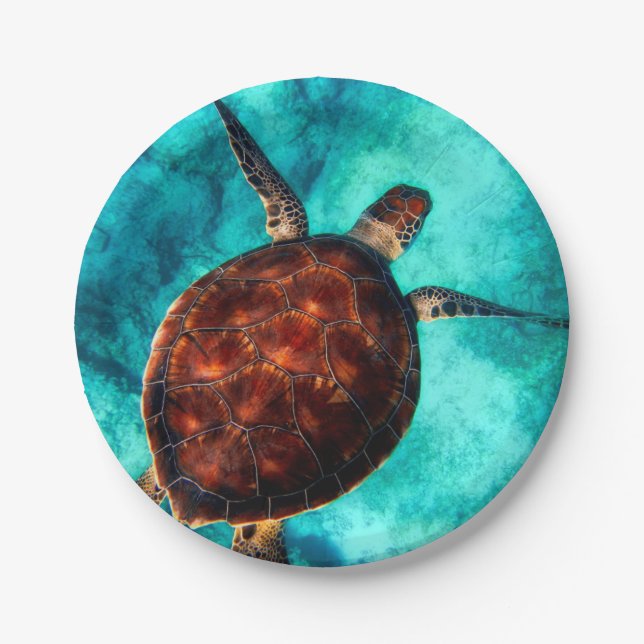 Prato De Papel Foto personalizada moderna personalizada (Frente)