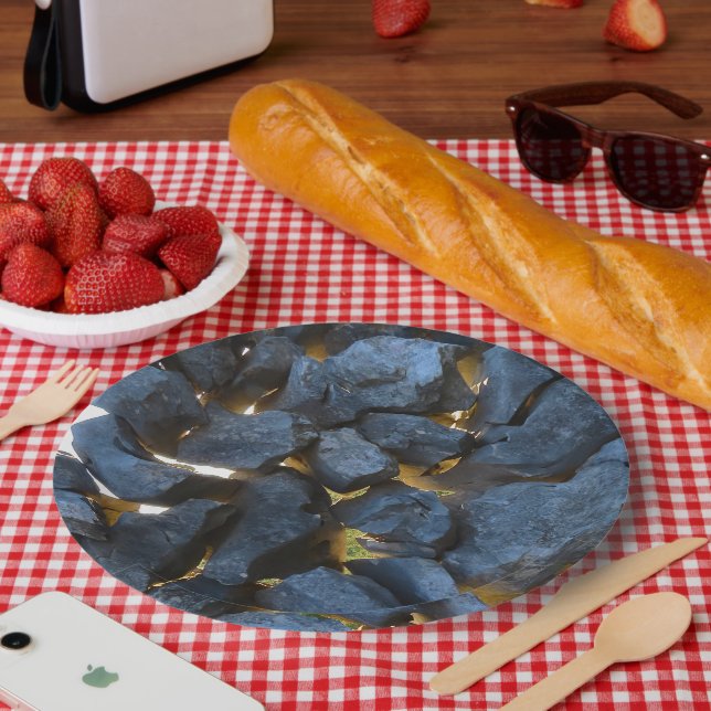 Prato De Papel Fotografia de Muro de Pedra Russo Croata (Piquenique)