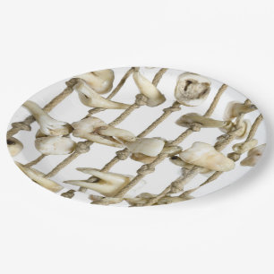 Prato De Papel Fotografia dentária engraçada Dentista de dentes e