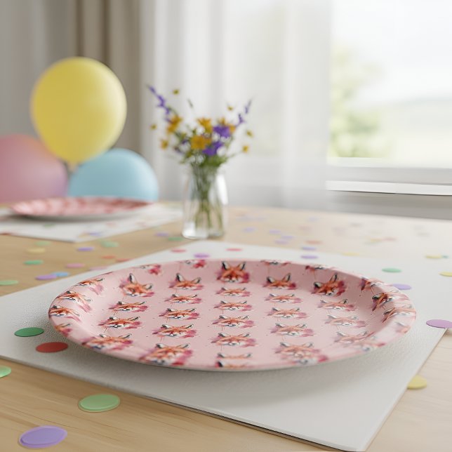 Prato De Papel Fox Paper Plates (Criador carregado)