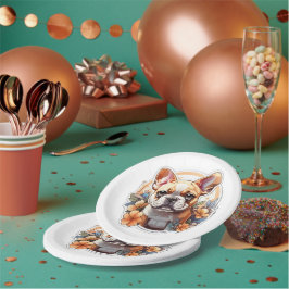 Prato De Papel Francês Cute Personalizável