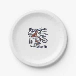 Prato De Papel Freestyle Bike