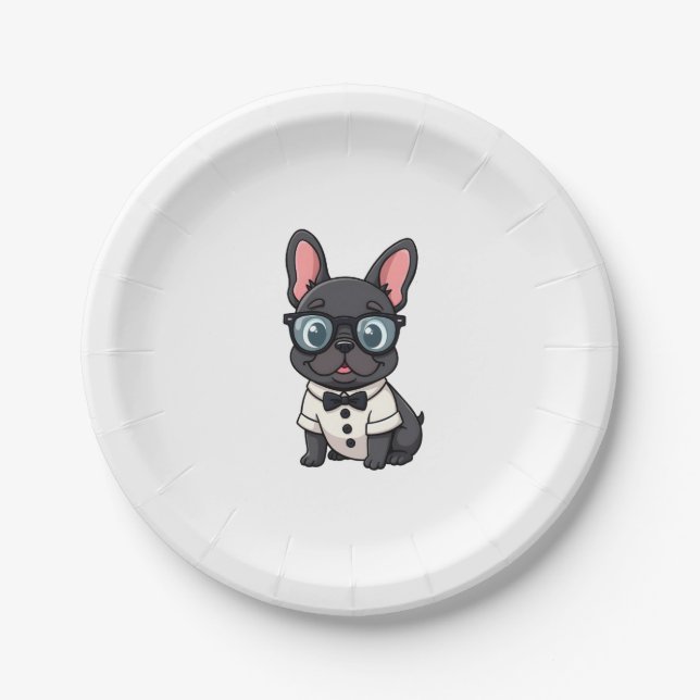 Prato De Papel Frenchie — Cópia dos Cavalheiros (4) (Frente)