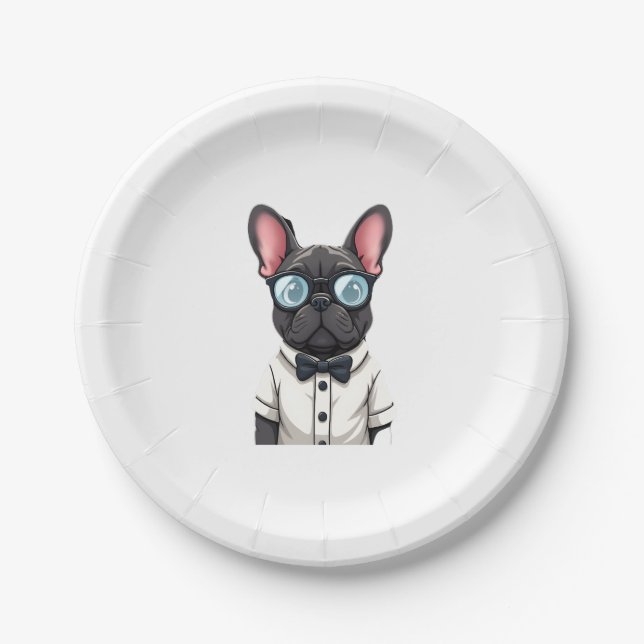 Prato De Papel Frenchie — Cópia dos Cavalheiros (6) (Frente)
