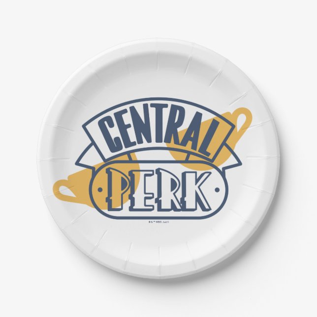 Prato De Papel FRIENDS™ | Central Perk (Frente)