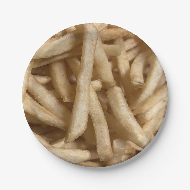 Prato De Papel Fries franceses (Frente)