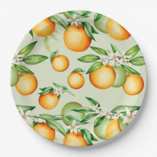 Prato De Papel Fruta