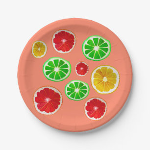 Prato De Papel fruta suculenta e frutado