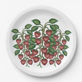 Prato De Papel Frutillas