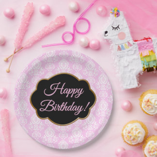 Prato De Papel Fun, Flirty and Feminine