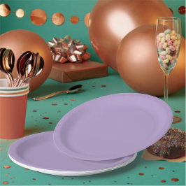 Prato De Papel Fundo lilás-roxo minimalista