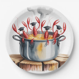 Prato De Papel Funny Cajun Graduation Party