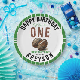 Prato De Papel Futebol por Aquarela - Primeiro Ano Abaixo | Anive