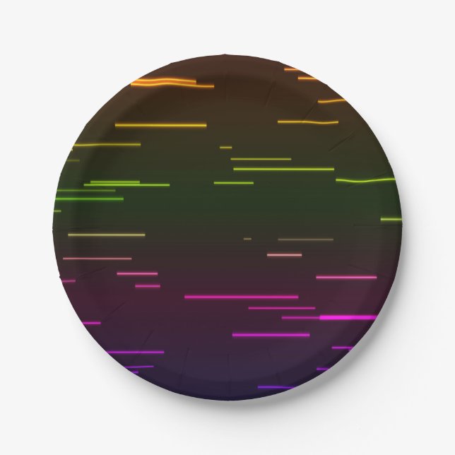 Prato De Papel Galaxy Jump Party Plates (Frente)