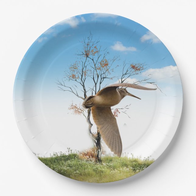 Prato De Papel Galo (Frente)