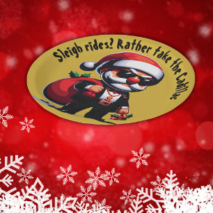Prato De Papel Gangster - Sleigh Rides? Preferencialmente Tomar C