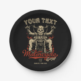 Prato De Papel Garag de Compro de motocicleta personalizado Biker