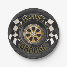 Prato De Papel Garagem de Carro de Músculo de Arco Quente com Sin