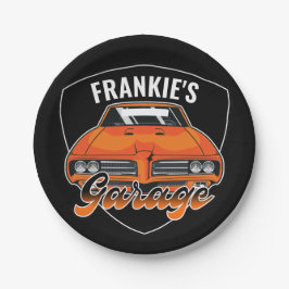 Prato De Papel Garagem Personalizada De 1969 Ram Air 400