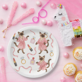 Prato De Papel Gato Invente ARTISTA para mulher Menina Adoradora