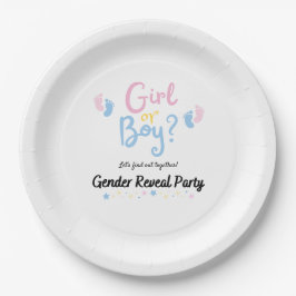 Prato De Papel Gender Reveal Boy or Girl?