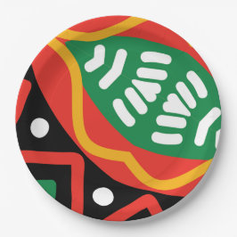 Prato De Papel Geografia do Mês do Histórico Negro