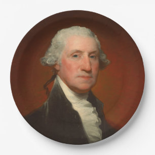 Prato De Papel George Washington Portrait Napkins