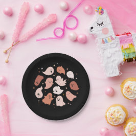 Prato De Papel Ghost Halloween bonito