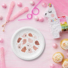 Prato De Papel Ghost Halloween bonito