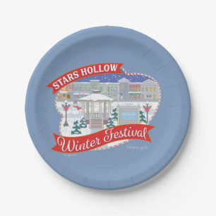 Prato De Papel Gilmore Girls Festival de inverno Stars Hollow