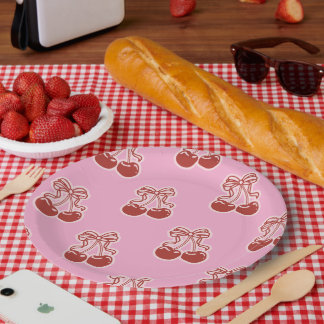 Prato De Papel Girls Cherry Sweet 16th Birthday